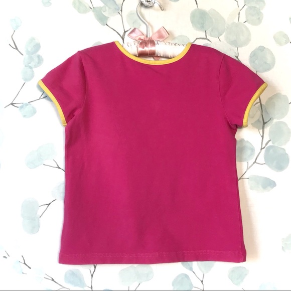 3 for $15 Kids Pink & Yellow Tie Dye Tshirt with Pocket Top by Oriental Trading - Picture 6 of 6